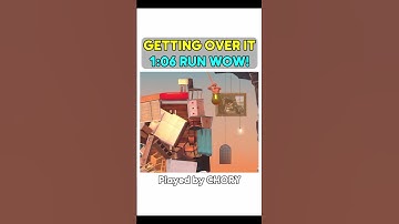 Getting Over It – Speedrun in 1:06.896!