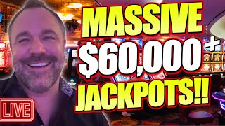 12 JACKPOTS LIVE 🔴$60,000+ in HAND PAYS!!MASSIVE HIGH LIMIT $200 SPIN JACKPOTS