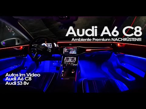 Audi A6 A7 c8 Ambientebeleuchtung Ambiente Licht Led Nachrüsten in  Nordrhein-Westfalen - Troisdorf, Tuning & Styling Anzeigen