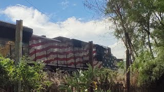 Tren de BNSF , FXE  y CPKC