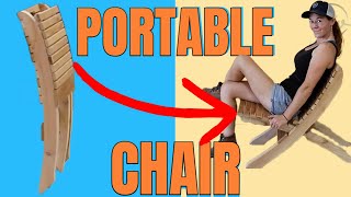 Best Portable Chair Ever | Easy to Build | Easy to Store
