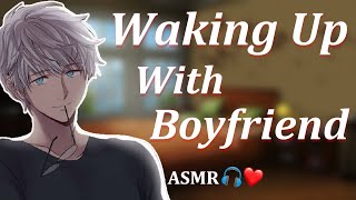 (ENG SUBS) Waking Up With Boyfriend [ASMR Japanese]