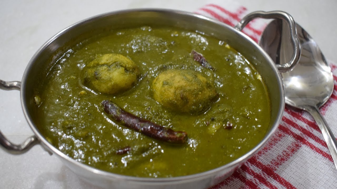 ढाबा स्टाइल आलू पालक की सब्जी Dhaba Style Aloo Palak Ki Sabji Aloo