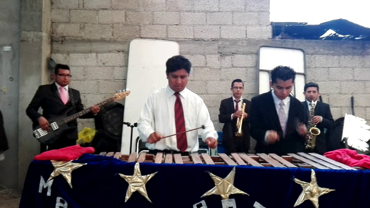 Marimba orquesta sta Cecilia del maestro polo les presenta para todos