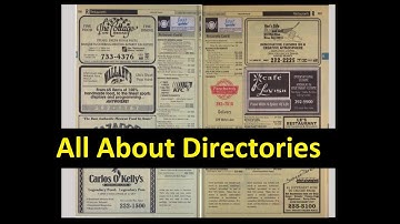 All about directories
