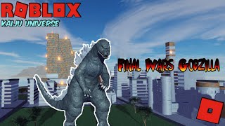 Roblox Kaiju Universe The Return Of Final Wars Godzilla Final Wars Godzilla Remake Update Youtube - shin godzilla gamepass roblox