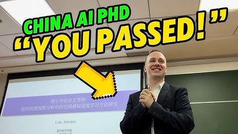 FINALLY Passed AI PhD in China! 30% of Chinese Failed This Course!! (Shanghai Jiao Tong University)