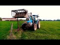 On  refais les cltures avec un new holland tl 90a