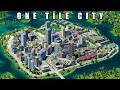 How to build the perfect one tile city in cities skylines 2