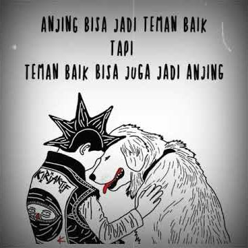 Story wa untuk teman anjing keren