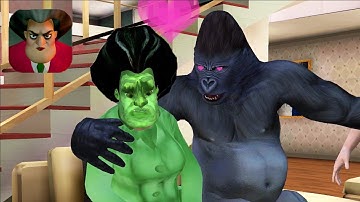 Scary Teacher 3D New Teacher Hulk Part 11 Gameplay Walkthrough (IOS ANDROID)