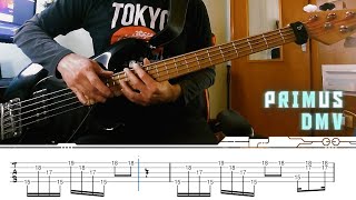 Primus - DMV (2 min bass lesson w/tab)