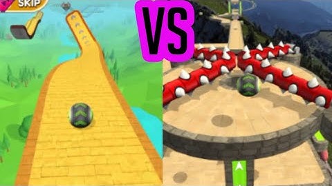 Space rolling race balls game