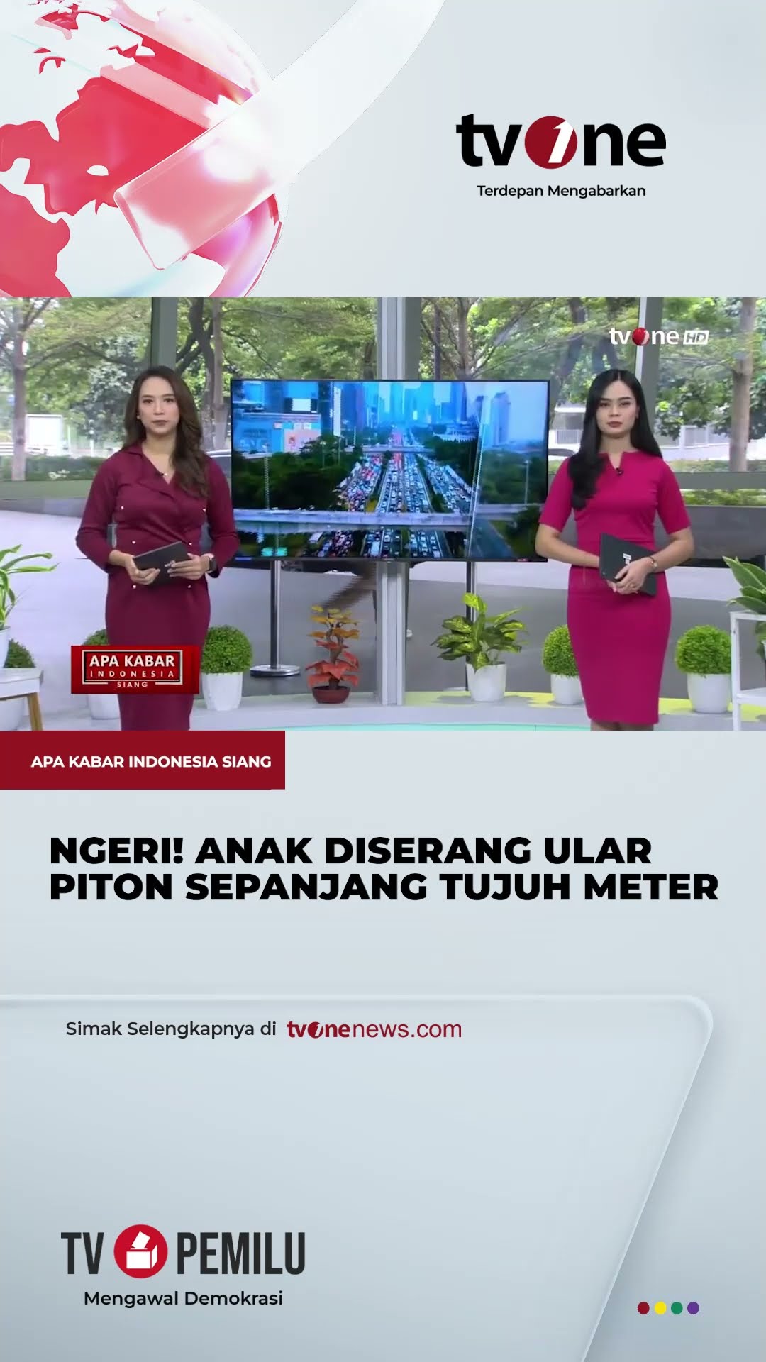 Seorang Anak Diserang Ular Piton Sepanjang 7 Meter, Korban Dililit saat Melintas di Kebun | tvOne