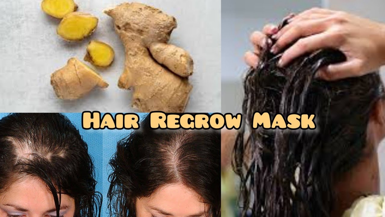 Ginger Magical Hair Mask Ginger Hair Mask for regrow new hairs YouTube