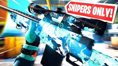 SNIPERS ONLY MOSHPIT IS BACK in Black Ops Cold War! (Season 4 Sniping)