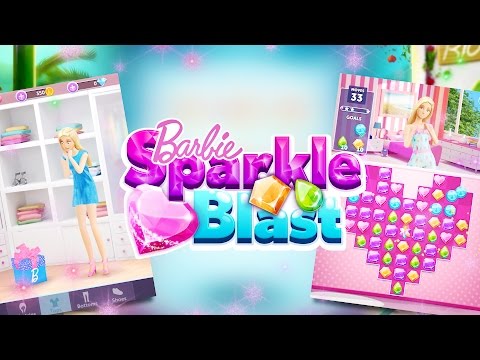 Barbie Sparkle Blast App Gameplay | @Barbie