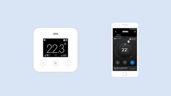 Atag One Thermostaat Installeren Op Een Atag A/E Cv-Ketel - Atag Verwarming  Nederland - Youtube