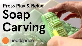 Soothing Soap Carving | Press Play & Relax