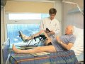 Kinetec knee cpm   patient set up