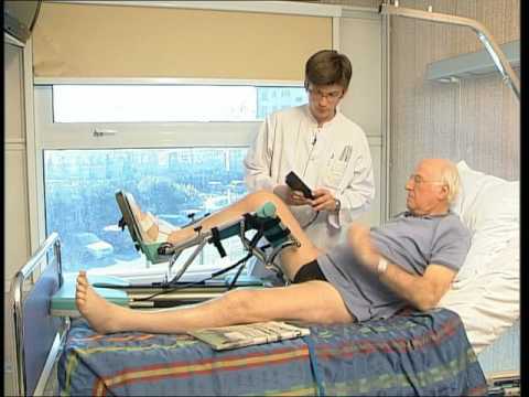 Kinetec® Knee CPM   -Patient set up-