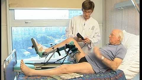 Kinetec® Knee CPM   -Patient set up-