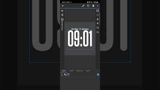 فيديو شرح ازاى تعمل ساعة شفافة كأنها زى الزجاج على تطبيق KWGT  screenshot 1