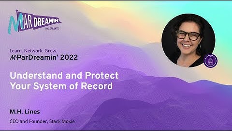 Understand And Protect Your System Of Record