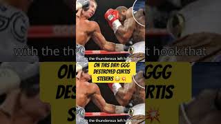 On This Day: GGG DESTROYED Curtis Stevens 😳💥