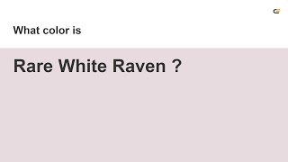 Rare White Raven color #e8dbdf hex color - Grey color - Cool color e8dbdf