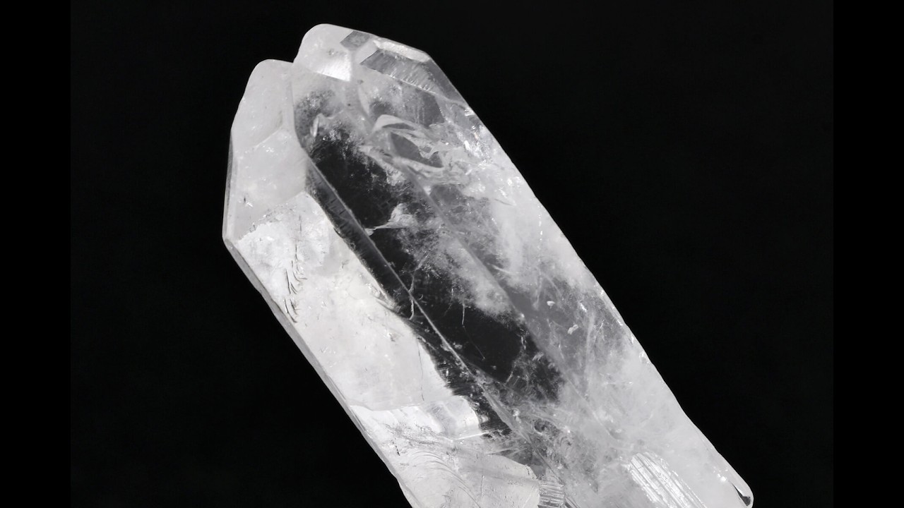 タントリックツイン 水晶 結晶 18.3g / Tantric Twin Quartz - YouTube