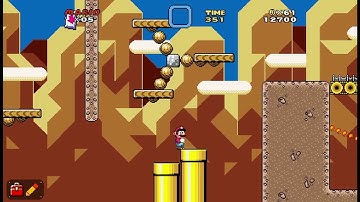 Super Mario Construct | Badlands of North Dakota by SMW Physicist