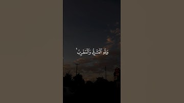وَلِلَّهِ الْمَشْرِقُ وَالْمَغْرِبُ ۚ || سورة البقرة #علاء_عقل 🤍🌱