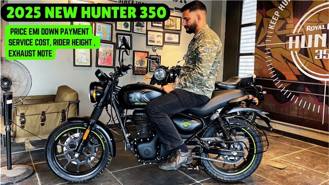 All New Hunter 350 Graphite Gray Colour / Whats New / Price EMI DP ...