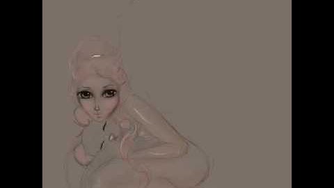 Guardian nude fairy illustration tutorial on Procreate App