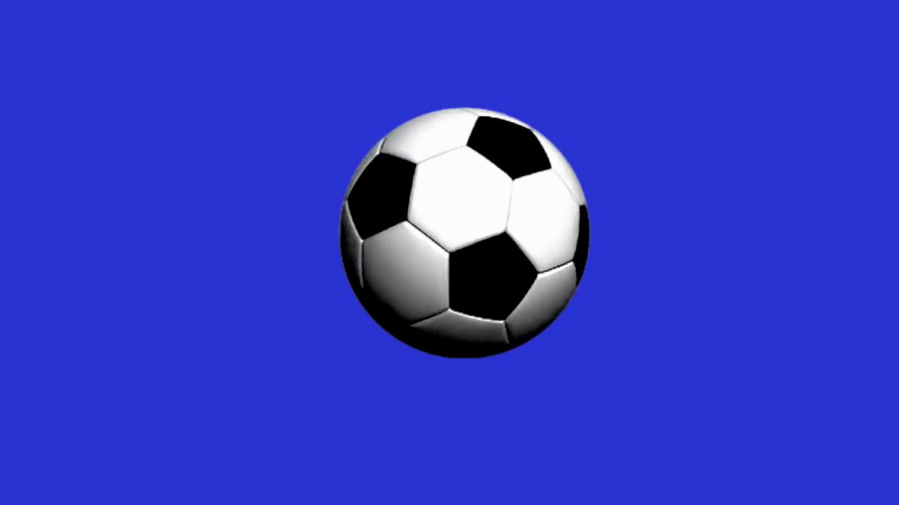 ROTATING SOCCER BALL green screen YouTube