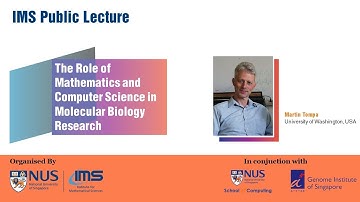IMS Public Lecture: The Role of Mathematics and Computer Science in Molecular Biology Research