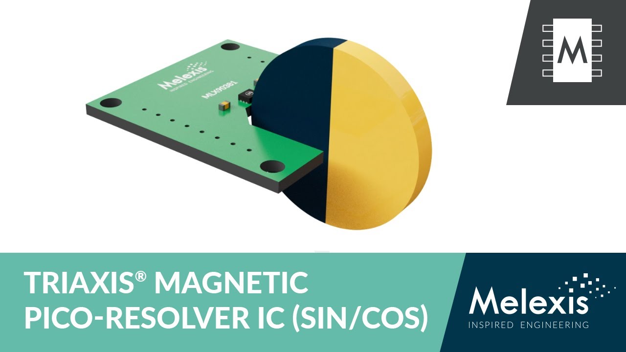 Magnetic pico-resolver IC (Sin/Cos) (MLX90381) - YouTube