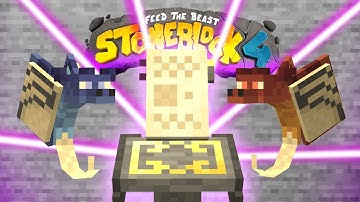 Stoneblock 4 Minecraft Modpack EP5 Best Early Game Storage and Tier 2 Unlocked