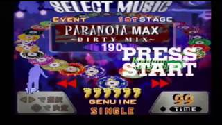 PS1 DDR 2nd ReMIX タイトルデモ&全曲リスト