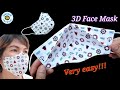 Diy New Face Mask Easy To Make Sewing Tutorial | How to Make a Fabric Face Mask No Fog On Grasses