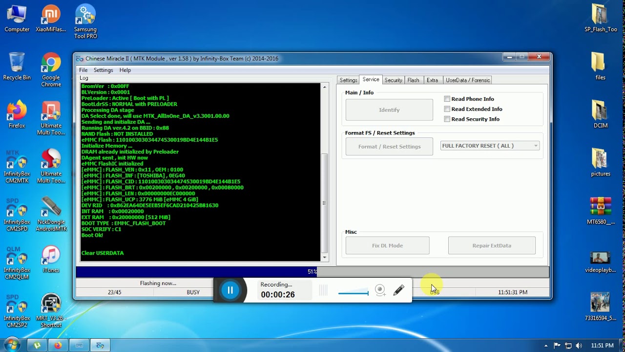 symphony v30 hard reset