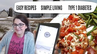 Easy recipes, simple living, type 1 diabetes
