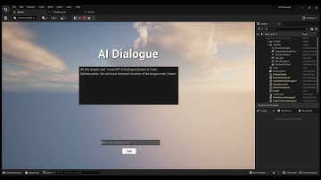 Chat AI Dialogue System & Tools for Unreal Engine 5