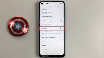 Autofill app icons after deleting apps on home screen on OPPO A54 Android 10