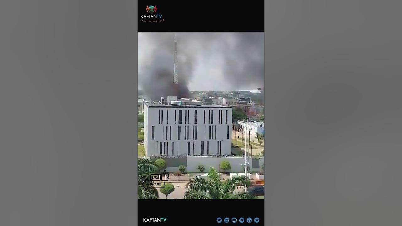 BREAKING NEWS |  Canadian Embassy in Abuja is reportedly on Fire