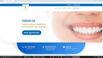 Dentist Website Design