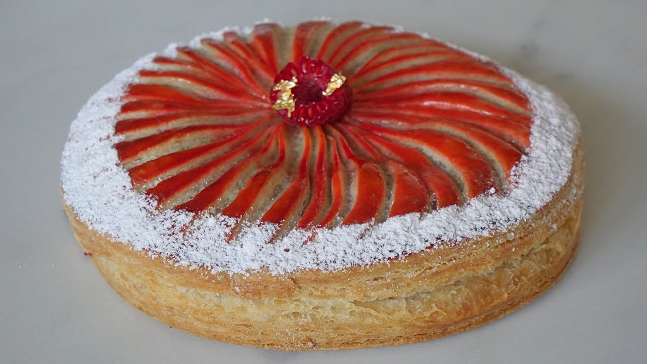 GALETTE DES ROIS FRAMBOISES CHOCOLAT BLANC