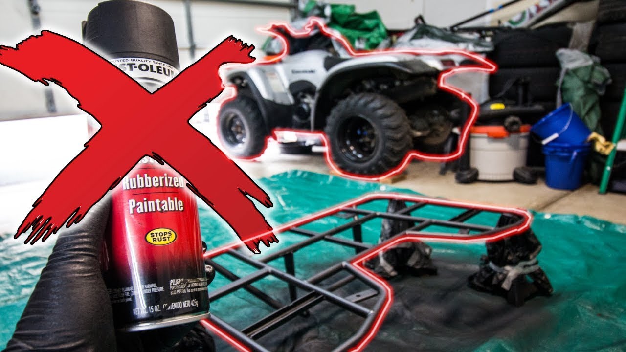 Do NOT Use This Paint On ATV's - YouTube