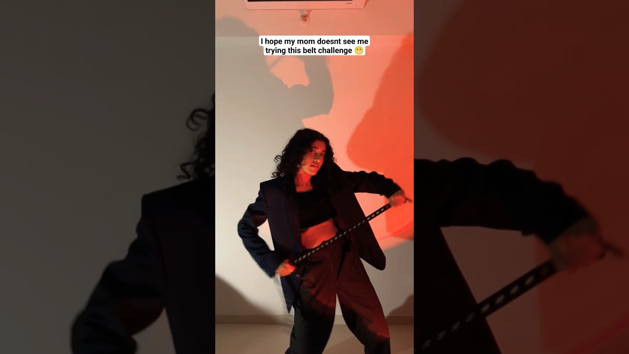 Dont show this to my mom 🫣 Belt Dance Trend 